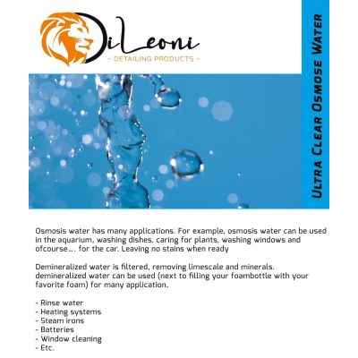 Di Leoni - Ultra Clear Osmose Water - 5 ltr